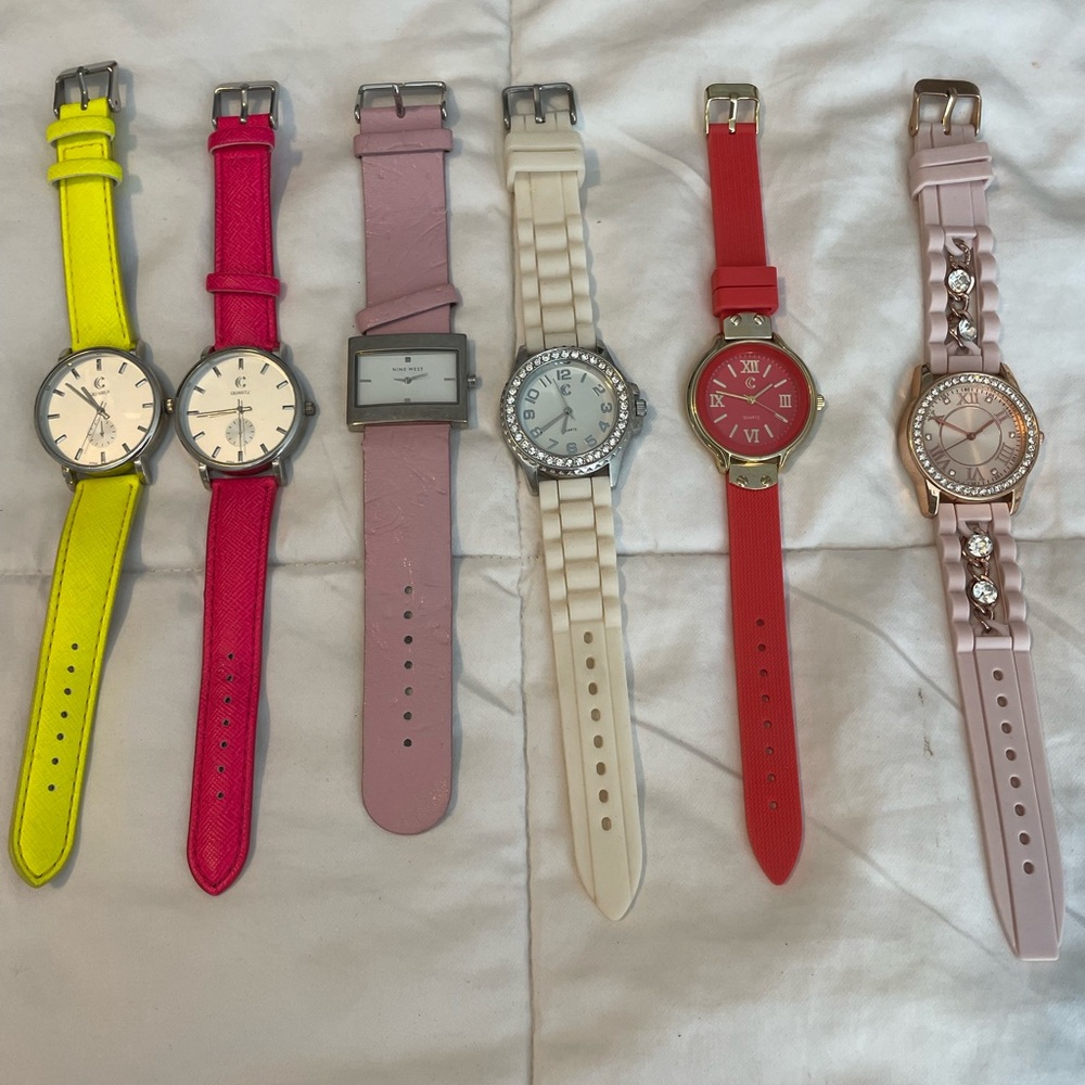 Colorful Watch Collection - Set of 6